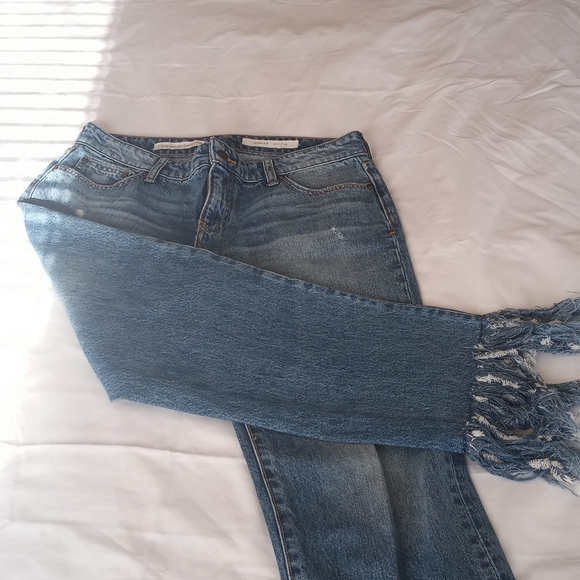 Pilcro and the Letterpress Denim - Distressed jeans